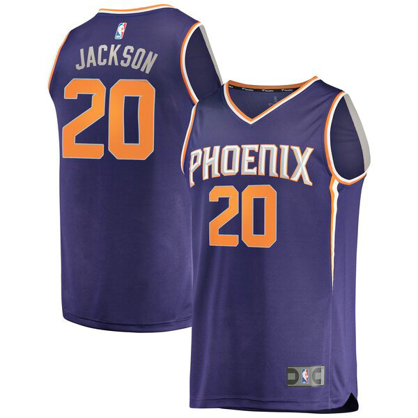 Maillot Phoenix Suns Homme Josh Jackson 20 Icon Edition Pourpre